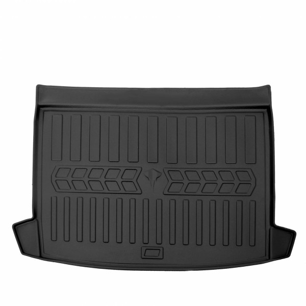 Kofferraummatte 3D aus Gummi RENAULT Clio IV 2012-2020 (universal/upper trunk) / 6018391 / erhöhte kanten