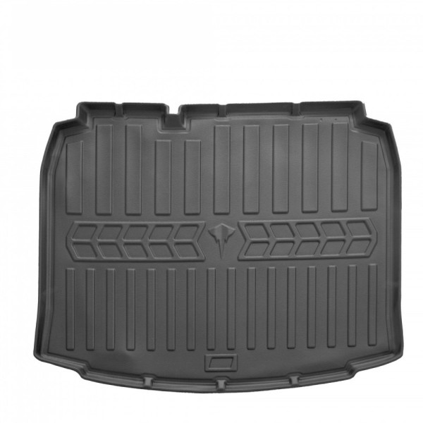 Kofferraummatte 3D aus Gummi SUZUKI SX4 II 2013-2012 (lower trunk) / 6021041 / erhöhte kanten