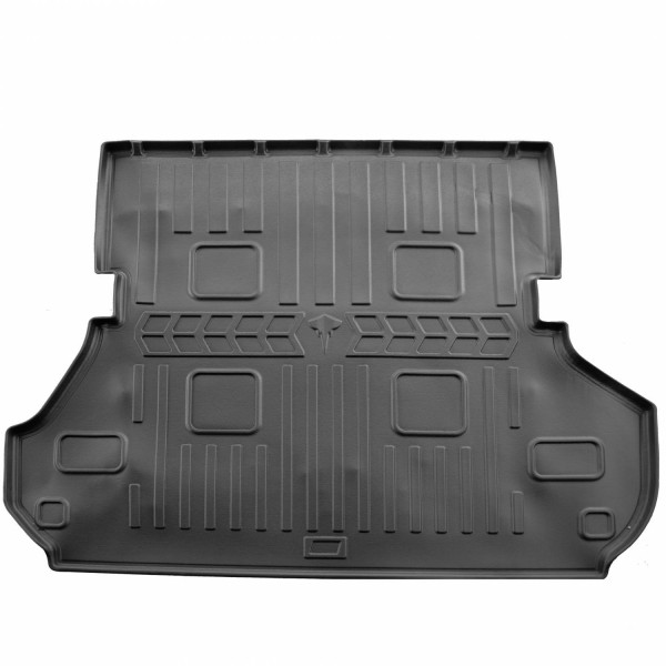 Kofferraummatte 3D aus Gummi TOYOTA Land Cruiser 100 1998-2007 (5 of 7 seats used) / 6022461 / erhöhte kanten