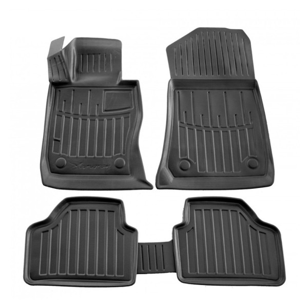 3D gummimatten BMW X1 E84 2009-2015, 5 pc. / schwarz / 5027175 / erhöhte kanten