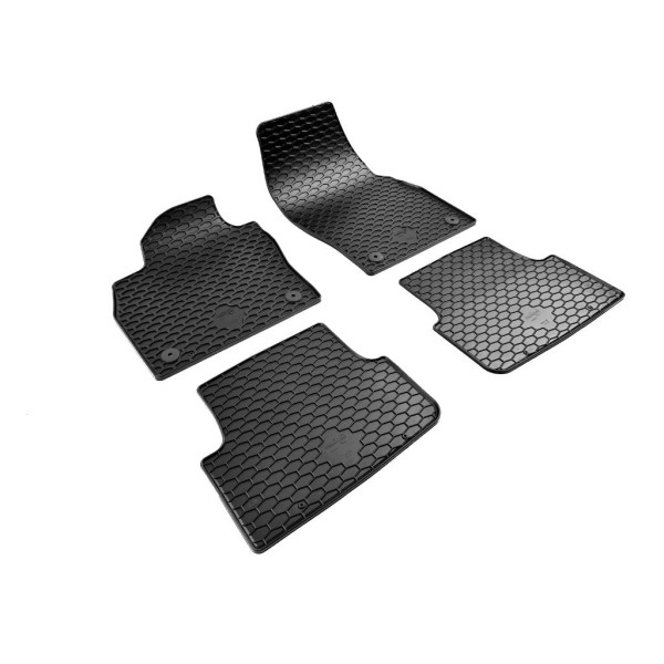 Gummimatten Seat ARONA (seit 2021) Facelift, 4 Stk./ 222905 / schwarz