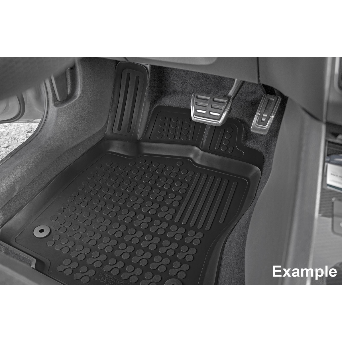 OMAC Gummi Fußmatten für Tesla Model S 2014-2020 TPE Automatten