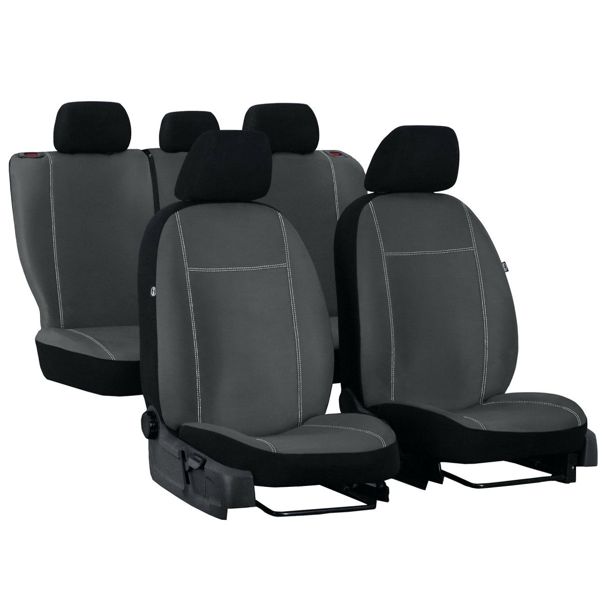 Hochwertige Sitzbezüge für Suzuki Ignis (Schwarz-Braun)