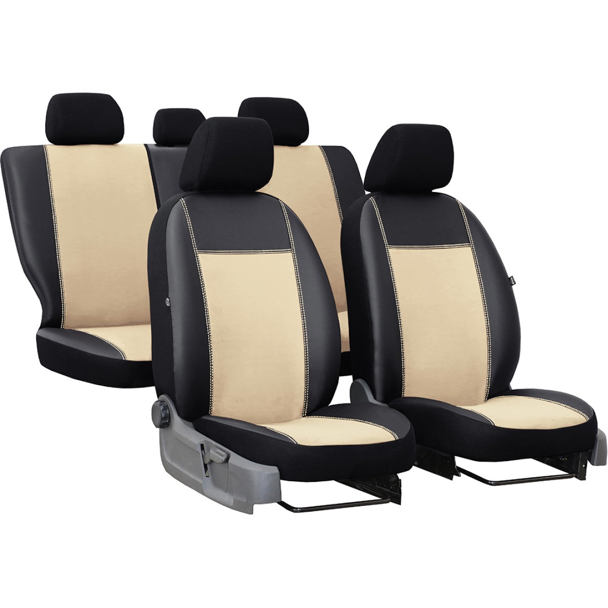 EXCLUSIVE sitzbezüge (öko-leder, alcantara) Volkswagen Caddy V (5