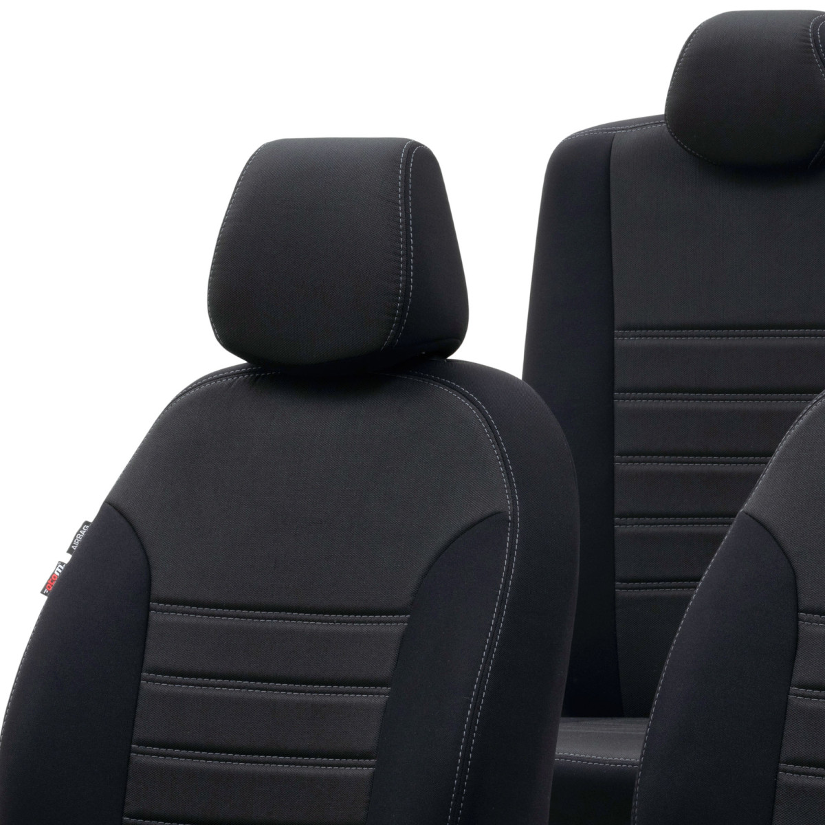 DVSWRB Auto-SitzbezüGe für Opel Corsa D 2006-2014 5-Sitze, Leder Luxus Voll  Vorderseite Und RüCkseite SchonbezüGe, Auto-ZubehöR Schonbezug