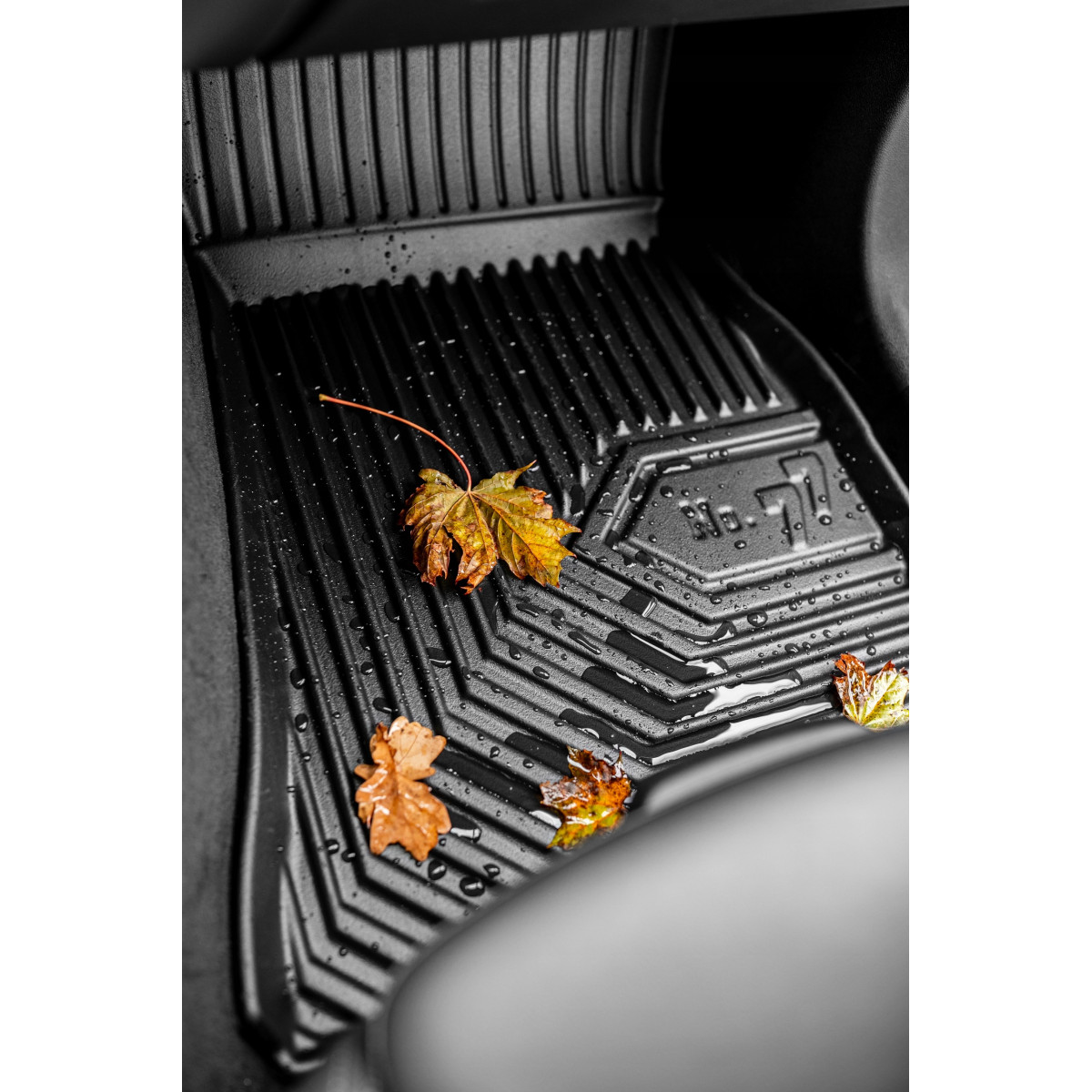 FROGUM Gummi Kofferraummatte Kofferraumwanne für BMW Seria 7 F01