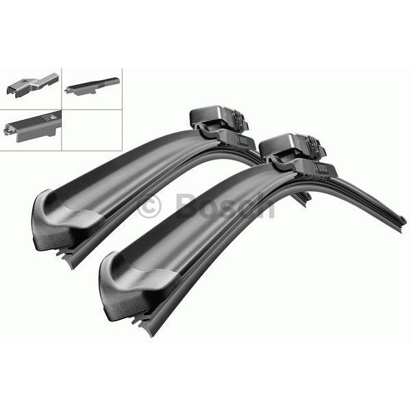 Wischerset Bosch Aerotwin Multi-Clip Spoiler AM466S, 650/380 mm