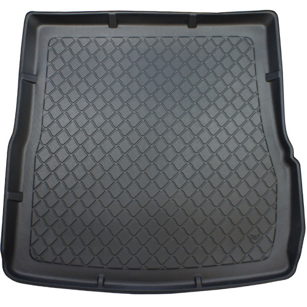 Kofferraummatte aus Gummi Audi A6 C6 Allroad Quattro 2005-2011 (only for models with cargo securing rails)