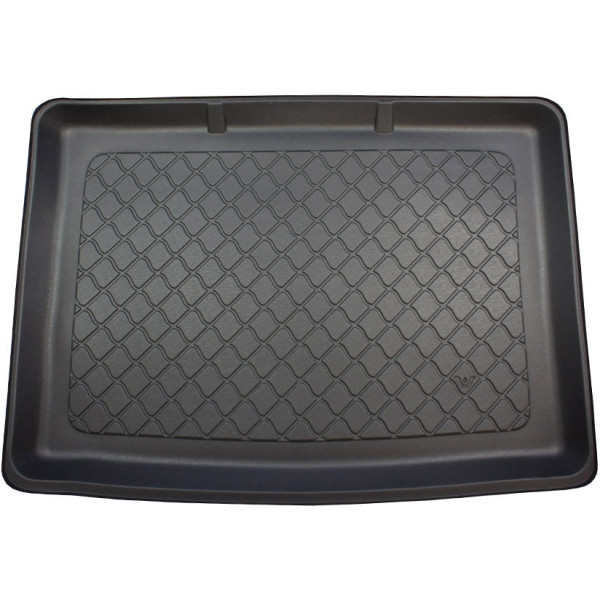 Kofferraummatte aus Gummi Mercedes B-class W246 2011-2018 (untere teil / without Variobox (cargo storage system))