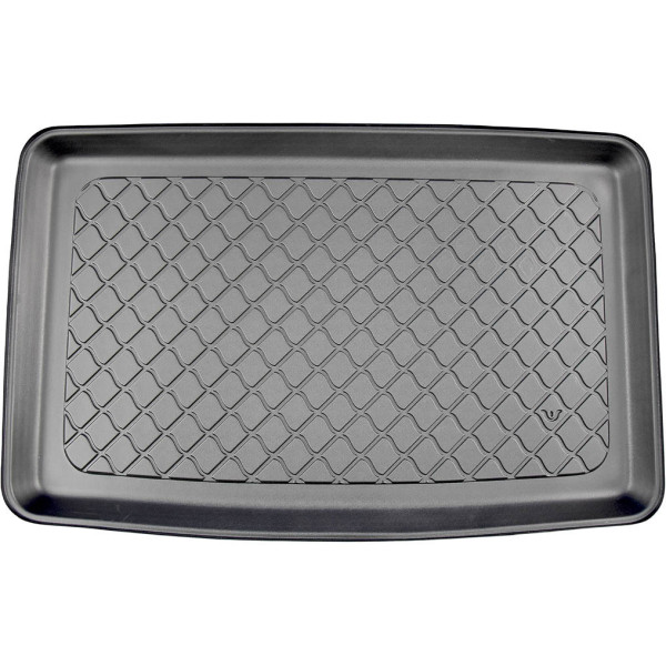 Kofferraummatte aus Gummi Mercedes B-class W246 Hatchback 2011-2018 (untere teil / with Variobox (cargo storage system))