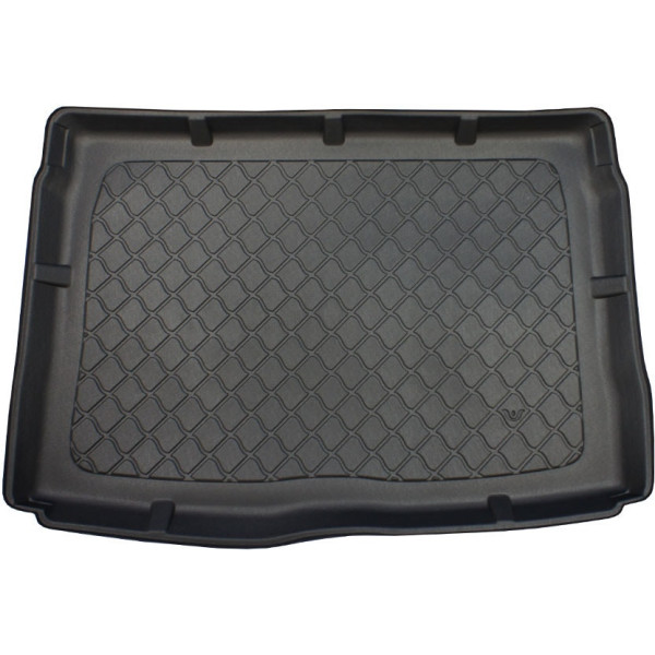 Kofferraummatte aus Gummi Volkswagen Golf V Hatchback 2003-2008 (version mit standard reserverad)