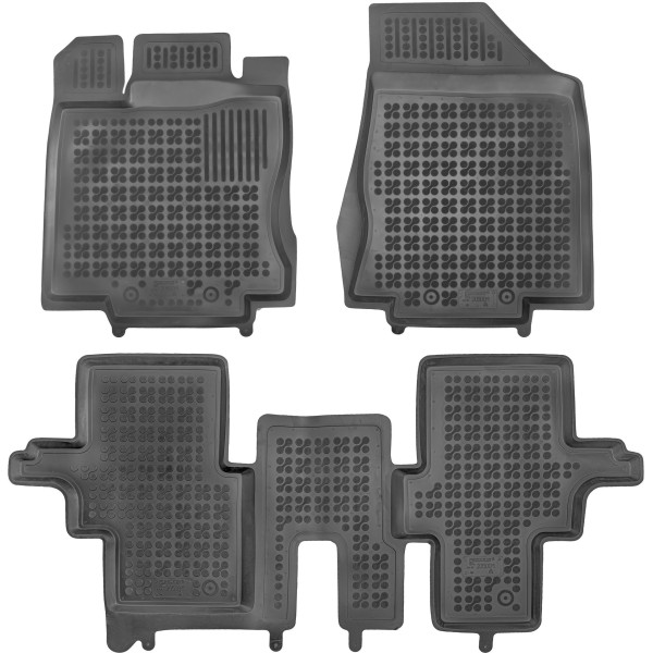 Gummimatten Infinity QX60 I 2013-2020 (7 sitzer, (with the third row of seats folded))