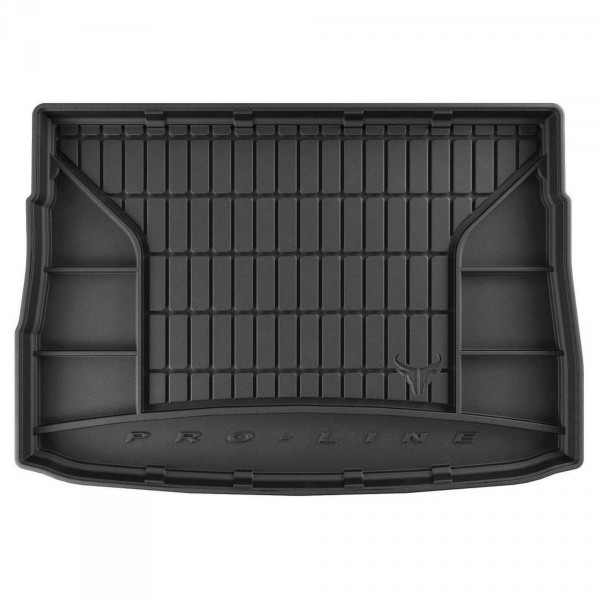 Kofferraummatte aus Gummi Proline Volkswagen Golf VIII Hatchback seit 2020 (obere teil / version mit standard reserverad)